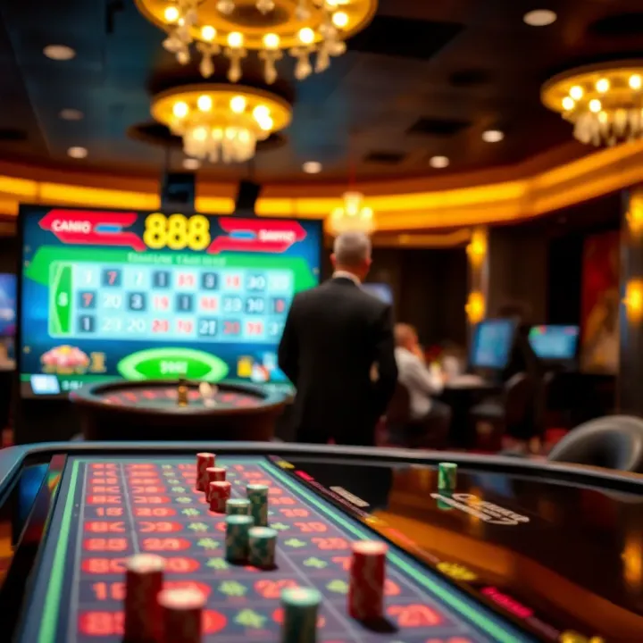Illustration of virtual casino interface displaying betting options and bonus features for Sweet Bonanza