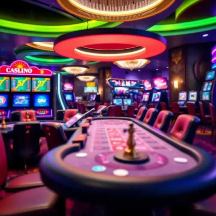 Colorful slot machine screen showing fish symbols and bonus features in an online casino game