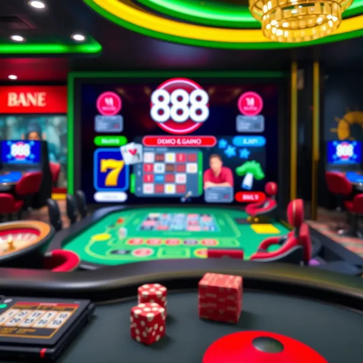 Secure login interface of an online casino with password entry field