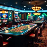 Detailed graphic showing key features and symbols of the 5 Lions slot game with vibrant colors